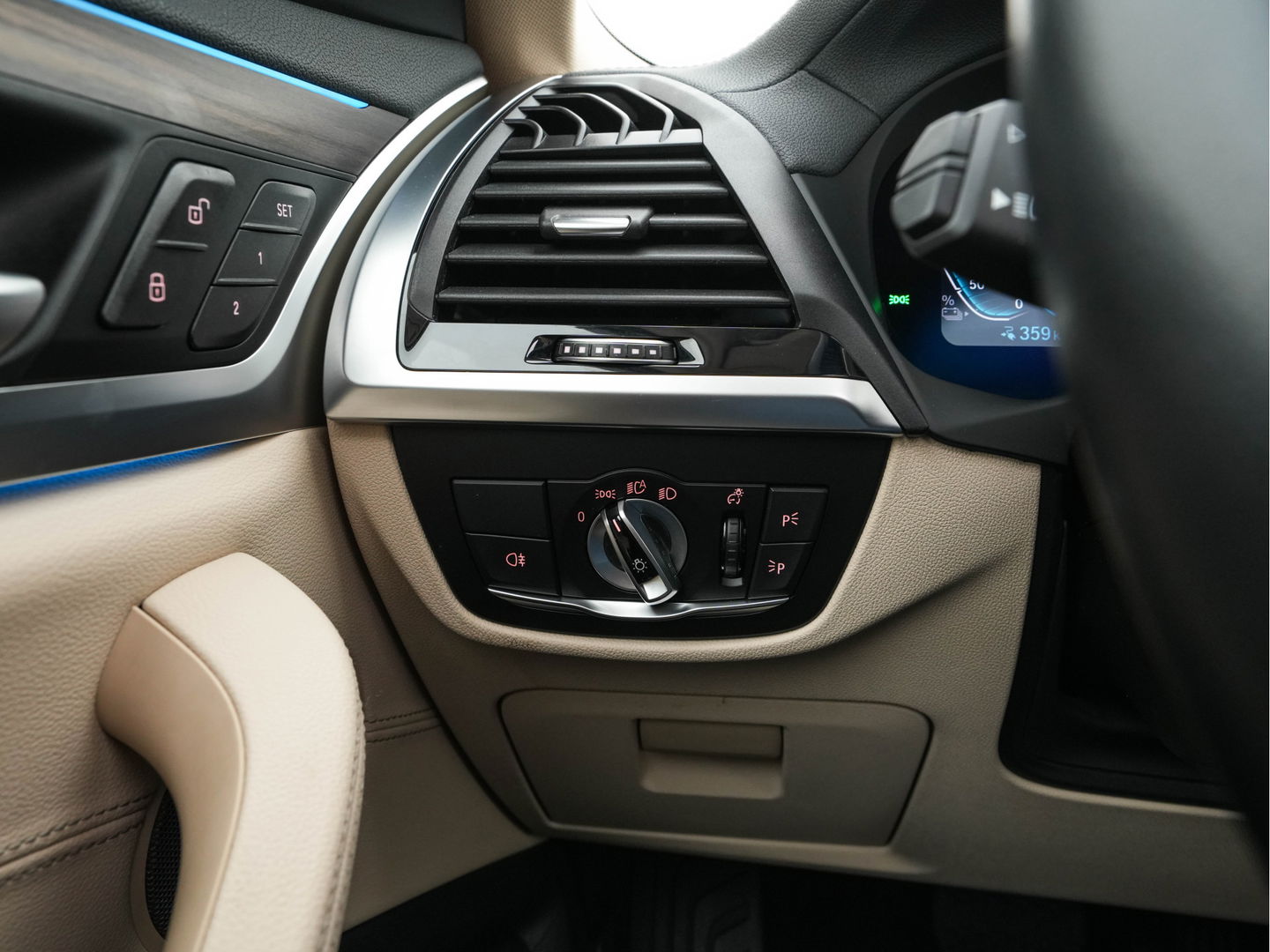 BMW iX3 High Executive 80 kWh {SOH-99%} [ 3-Fase ] (INCL.BTW) *PANO | HEAD-UP | ADAPTIVE-CRUISE | BLIND-SPOT | LUXURY-LEATHER | FULL-LED | HARMAN/KARDON | TOP-VIEW | MEMORY-PACK | AMBIENT-LIGHT | DIGI-COCKPIT | NAVI-FULLMAP | 20''ALU | TOWBAR