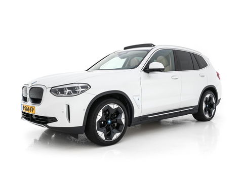 BMW iX3 High Executive 80 kWh {SOH-99%} [ 3-Fase ] (INCL.BTW) *PANO | HEAD-UP | ADAPTIVE-CRUISE | BLIND-SPOT | LUXURY-LEATHER | FULL-LED | HARMAN/KARDON | TOP-VIEW | MEMORY-PACK | AMBIENT-LIGHT | DIGI-COCKPIT | NAVI-FULLMAP | 20''ALU | TOWBAR