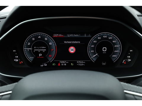 Audi Q3 Sportback 45 TFSI e 2x S Line | Elek. Trekhaak | Camera | Navi | Stoelverw. | Adapt. Cruise | Keyless | 19''