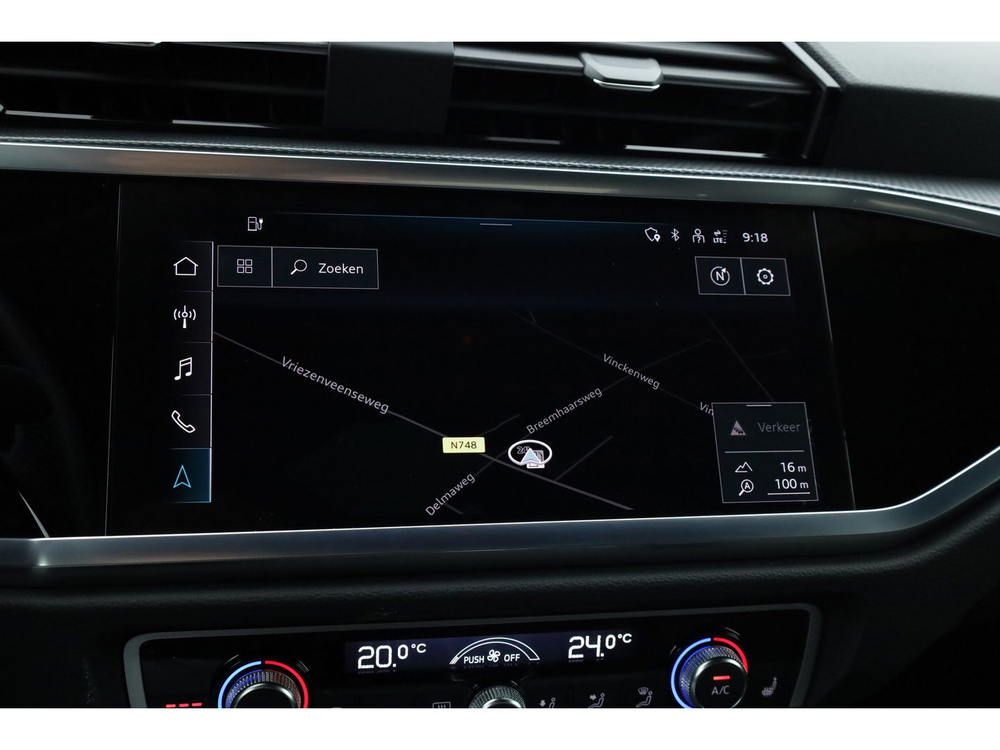 Audi Q3 Sportback 45 TFSI e 2x S Line | Elek. Trekhaak | Camera | Navi | Stoelverw. | Adapt. Cruise | Keyless | 19''