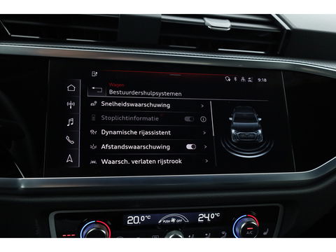 Audi Q3 Sportback 45 TFSI e 2x S Line | Elek. Trekhaak | Camera | Navi | Stoelverw. | Adapt. Cruise | Keyless | 19''