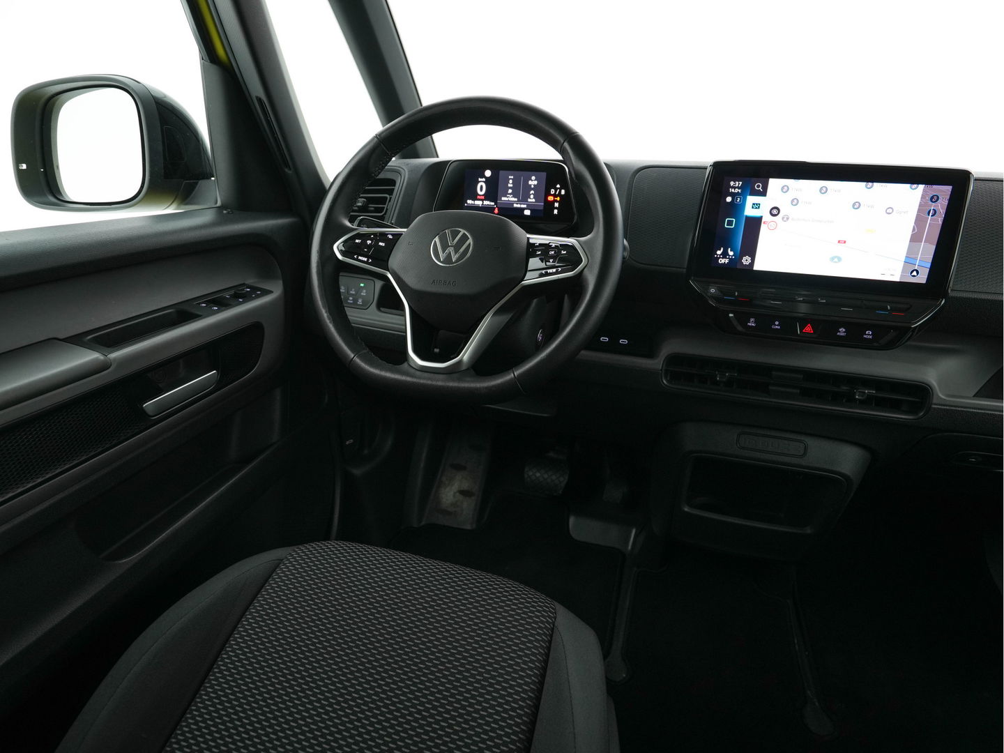 Volkswagen ID. Buzz Cargo 77 kWh [ 3-Fase ] {SOH-90%} *FULL-LED | ADAPTIVE-CRUISE | LANE-ASSIST | KEYLESS | DAB+ | CAMERA | DIGI-COCKPIT | NAVI-FULLMAP | HEATED-COMFORTSEATS | CCS-FASTLOADER | LANE-ASSIST | TOWBAR | 20"ALU*