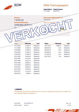 Citroën C1 1.0 Collection, 5-Drs. LED, Airco, Bluetooth, NAP!