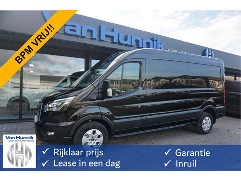 Ford Transit 350L L3H2 Limited AUT-10 RWD 165PK BPM VRIJ Navi, Adap. Cruise, 360° Cam, 3.5T Trekhaak!! NR. A199