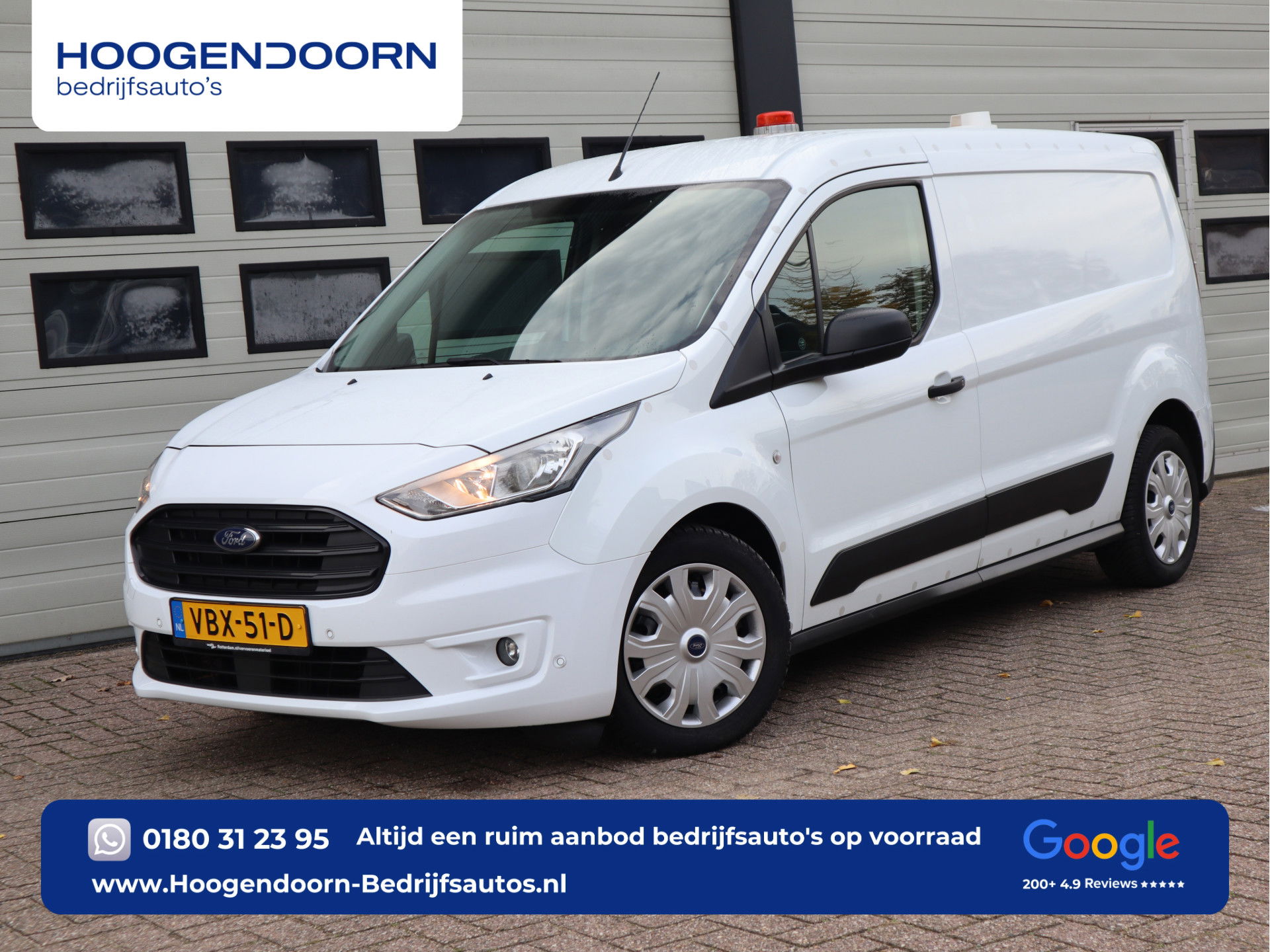 Ford Transit Connect 1.5 EcoBlue Euro 6 Lang L2 - Sortimo - Omvormer 220V - Trekhaak