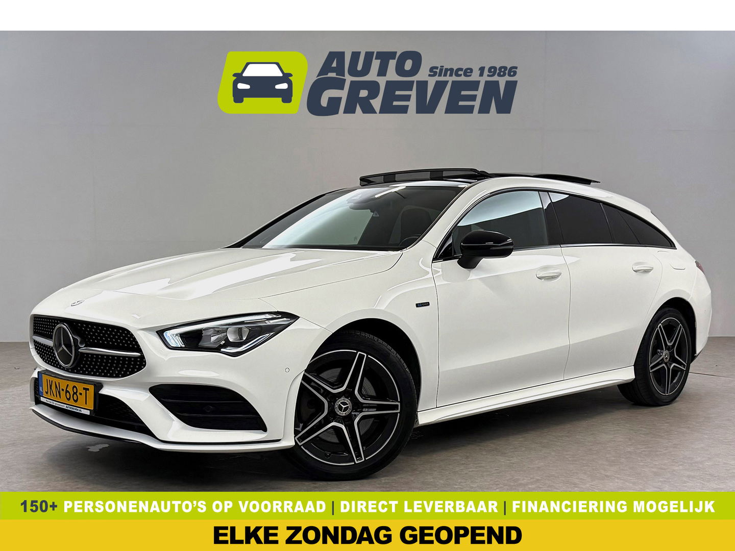 Mercedes-Benz CLA-Klasse Shooting brake 250 e AMG Night | Pano | Sfeerverl. | Burmester | Virtual | Camera | Trekh. | Carplay | Adaptive Cruise