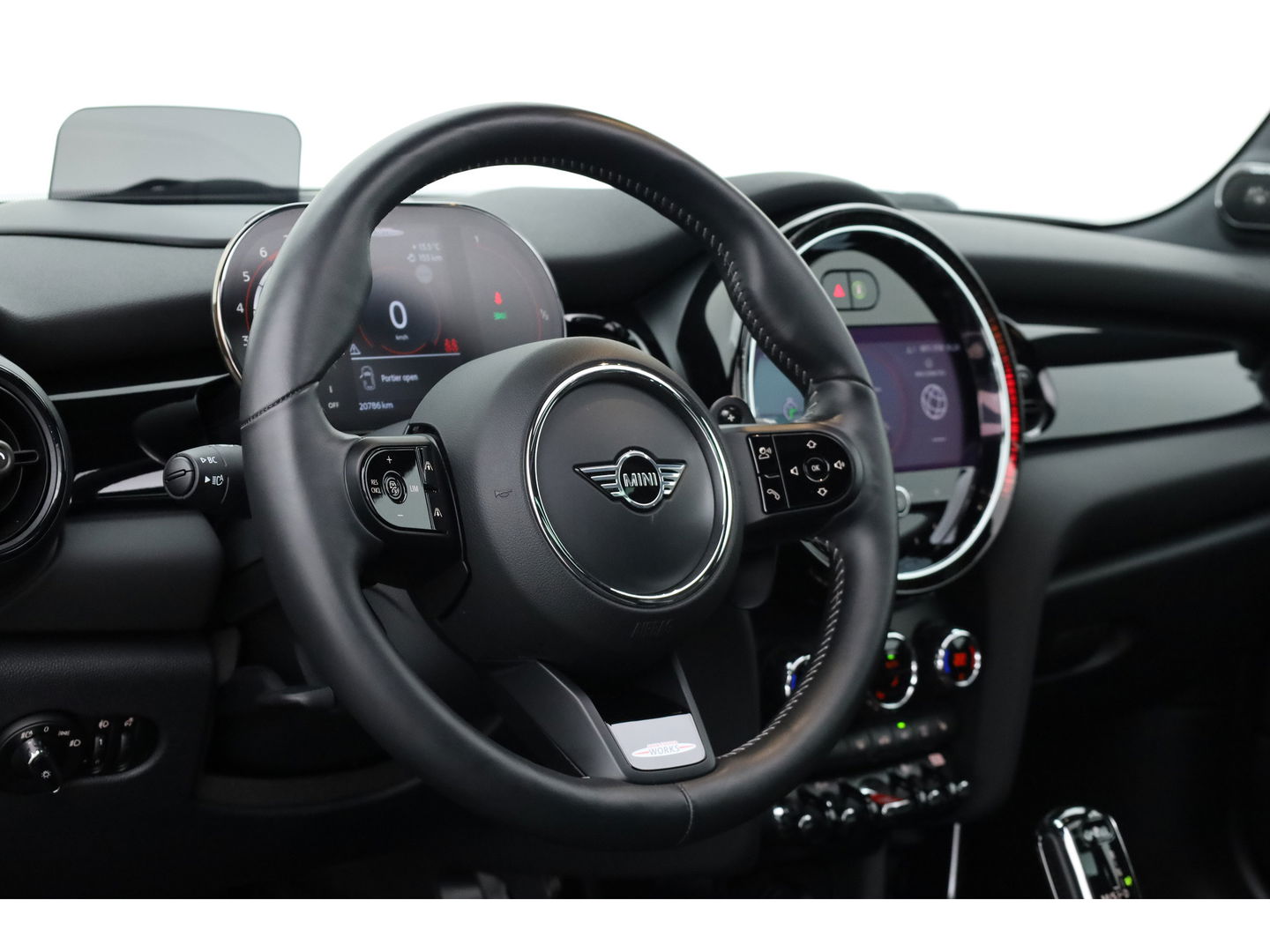 MINI Mini 2.0 John Cooper Works JCW Pack 230pk | Pano | HUD | Harman Kardon | Adapt. Cruise | Stoel- Stuurverw. | Camera