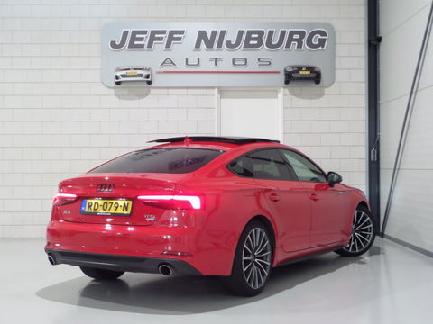 Audi A5 Sportback 2.0 TFSI Sport 2X S-Line "Origineel NL" Automaat! Pano Apple-Carplay Virtual Stoelverwarming Full-LED koplampen