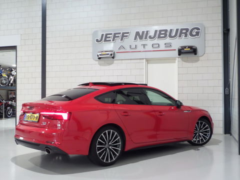 Audi A5 Sportback 2.0 TFSI Sport 2X S-Line "Origineel NL" Automaat! Pano Apple-Carplay Virtual Stoelverwarming Full-LED koplampen