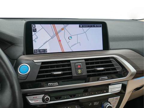 BMW iX3 High Executive 80 kWh [ 3-Fase ] {SOH-99%} (INCL-BTW) *PANO | HEAD-UP | ADAPTIVE-CRUISE | BLIND-SPOT | LUXURY-LEATHER | FULL-LED | HARMAN/KARDON | TOP-VIEW | MEMORY-PACK | AMBIENT-LIGHT | DIGI-COCKPIT | NAVI-FULLMAP | TOWBAR | 20''