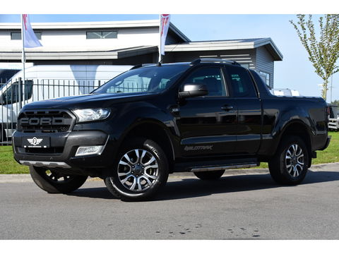 Ford Ranger 3.2 TDCi Wildtrak Supercab Camera, Adaptieve Cruise, 3500kg Trekhaak, Carplay, Automaat, 4x4, Multimedia, Uniek!