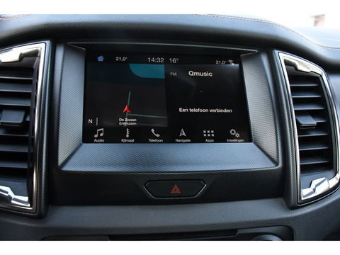 Ford Ranger 3.2 TDCi Wildtrak Supercab Camera, Adaptieve Cruise, 3500kg Trekhaak, Carplay, Automaat, 4x4, Multimedia, Uniek!