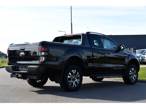 Ford Ranger 3.2 TDCi Wildtrak Supercab Camera, Adaptieve Cruise, 3500kg Trekhaak, Carplay, Automaat, 4x4, Multimedia, Uniek!