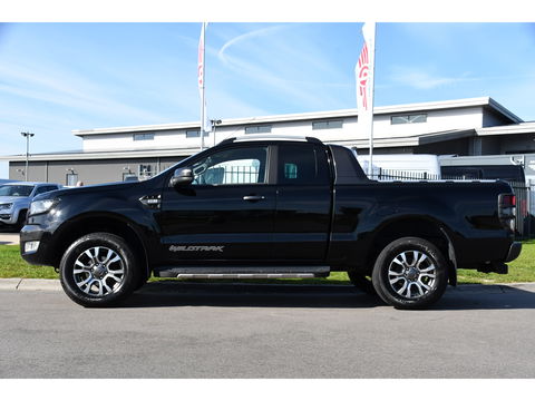 Ford Ranger 3.2 TDCi Wildtrak Supercab Camera, Adaptieve Cruise, 3500kg Trekhaak, Carplay, Automaat, 4x4, Multimedia, Uniek!