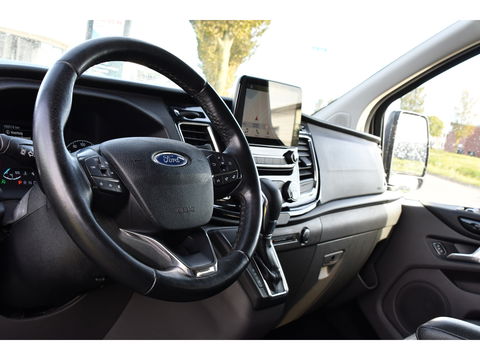 Ford Transit Custom 2.0 TDCI L1H1 Sport DC Camera, Cruise, Carplay, 170pk, Automaat, Leder, Trekhaak, Stoelverwarming, NAVI, Uniek!