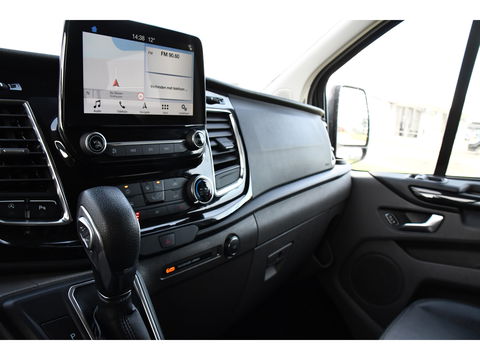 Ford Transit Custom 2.0 TDCI L1H1 Sport DC Camera, Cruise, Carplay, 170pk, Automaat, Leder, Trekhaak, Stoelverwarming, NAVI, Uniek!