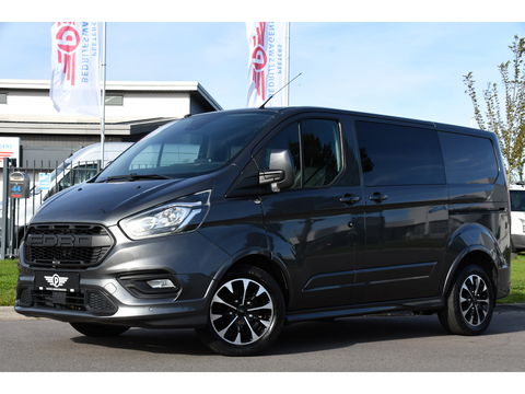 Ford Transit Custom 2.0 TDCI L1H1 Sport DC Camera, Cruise, Carplay, 170pk, Automaat, Leder, Trekhaak, Stoelverwarming, NAVI, Uniek!