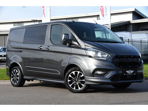 Ford Transit Custom 2.0 TDCI L1H1 Sport DC Camera, Cruise, Carplay, 170pk, Automaat, Leder, Trekhaak, Stoelverwarming, NAVI, Uniek!