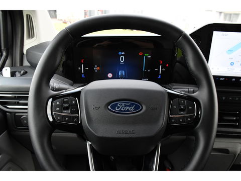 Ford E-Transit Cust. 340 L2H1 Limited 65 kWh DEMO, Virtual, Adaptieve Cruise, Camera, Carplay, Stoelverwarming, LED, 218pk, NAVI, Uniek!