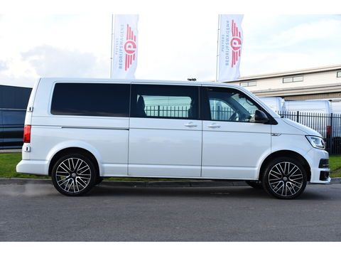 Volkswagen Transporter 2.0 TDI L2H1 DC Bulli Adaptieve Cruise, Carplay, EURO 6, Sensoren, Leder, LED, Automaat, Multimedia, Trekhaak, 2 x Schuifdeur, Uniek!