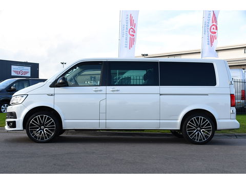 Volkswagen Transporter 2.0 TDI L2H1 DC Bulli Adaptieve Cruise, Carplay, EURO 6, Sensoren, Leder, LED, Automaat, Multimedia, Trekhaak, 2 x Schuifdeur, Uniek!