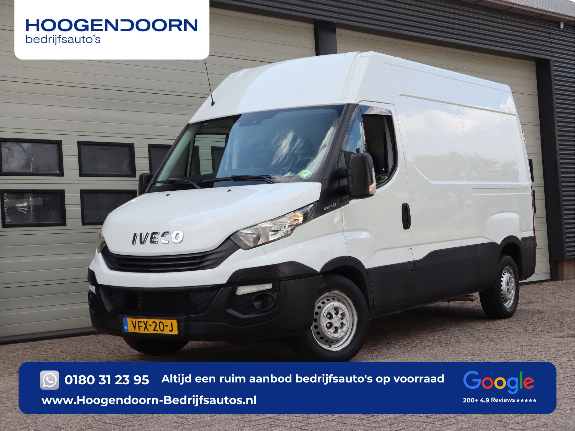 Iveco Daily 35S14 136pk Euro 6 - L2H2 - Trekhaak - Cruise - Airco