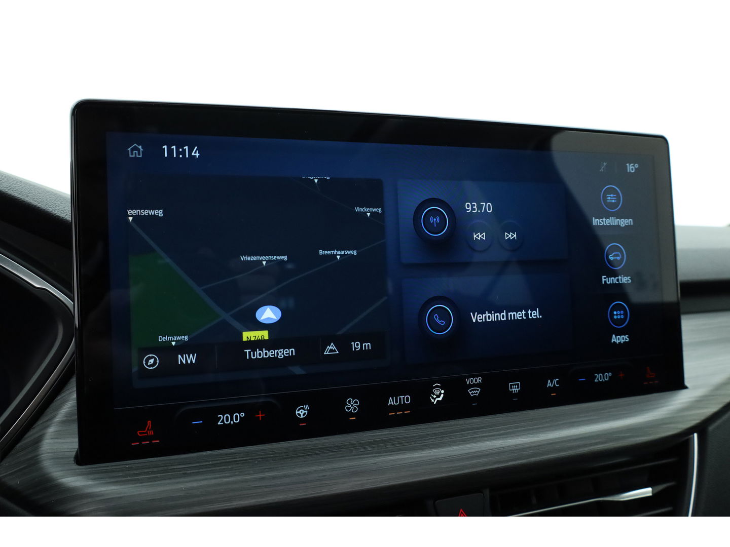 Ford Kuga 2.5 FHEV Active X | Pano | HUD | Winter pack | 360cam | Adapt. Cruise | 20'' | B&O Audio | Elek. Stoelen