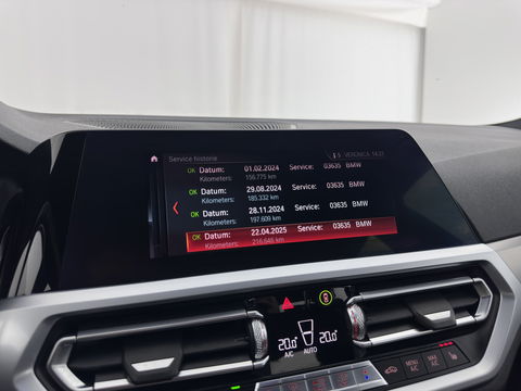 BMW 3-serie 320i High Executive M-Sportpack (INCL.BTW) *LEATHER-MICROFIBRE | FULL-LED | HEATED-SPORTSEATS | BLIND-SPOT | HIFI-SOUND | KEYLESS | NAVI-FULLMAP | ECC | PDC | CRUISE | 20''ALU*