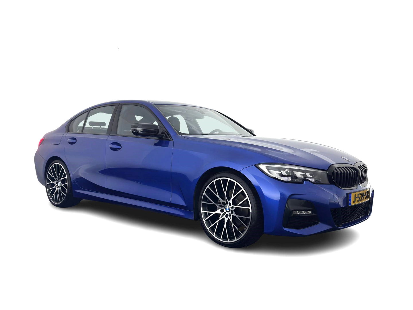 BMW 3-serie 320i High Executive M-Sportpack (INCL.BTW) *LEATHER-MICROFIBRE | FULL-LED | HEATED-SPORTSEATS | BLIND-SPOT | HIFI-SOUND | KEYLESS | NAVI-FULLMAP | ECC | PDC | CRUISE | 20''ALU*