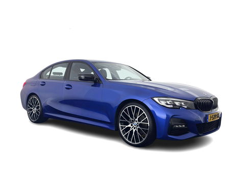 BMW 3-serie 320i High Executive M-Sportpack (INCL.BTW) *LEATHER-MICROFIBRE | FULL-LED | HEATED-SPORTSEATS | BLIND-SPOT | HIFI-SOUND | KEYLESS | NAVI-FULLMAP | ECC | PDC | CRUISE | 20''ALU*