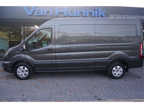 Ford Transit 350L L3H2 Limited AUT-10 RWD 165PK BPM VRIJ Navi, Adap. Cruise, 360° Cam, 3.5T Trekhaak!! NR. A220