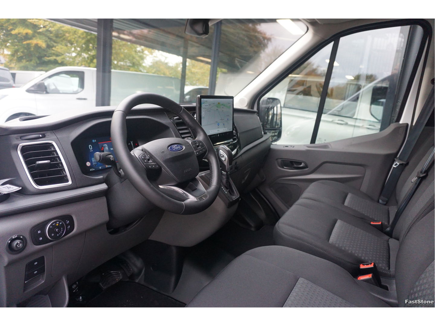 Ford Transit 350L L3H2 Limited AUT-10 RWD 165PK BPM VRIJ Navi, Adap. Cruise, 360° Cam, 3.5T Trekhaak!! NR. A207