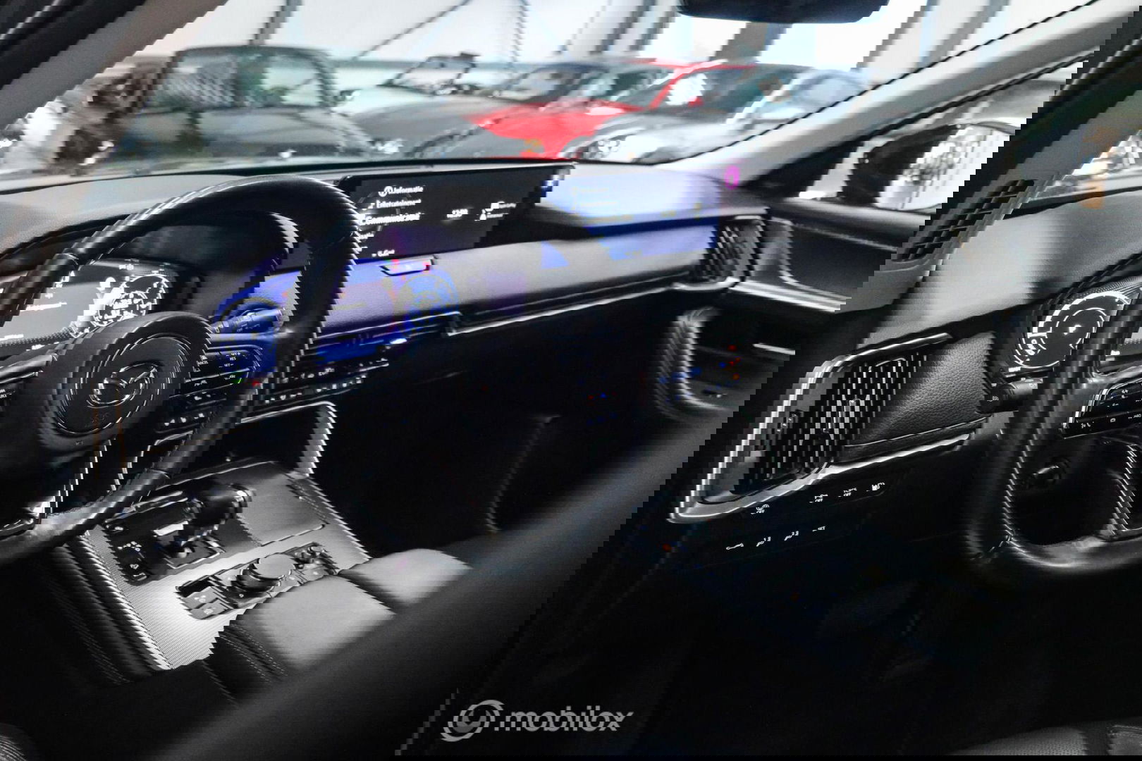 Mazda CX-60 2.5 e-SkyActiv PHEV Takumi AWD | Trekhaak | Bose | Leder | 360 cam | Adaptive | Memory | Stoelkoeling | Stoelverwarming | stuurw