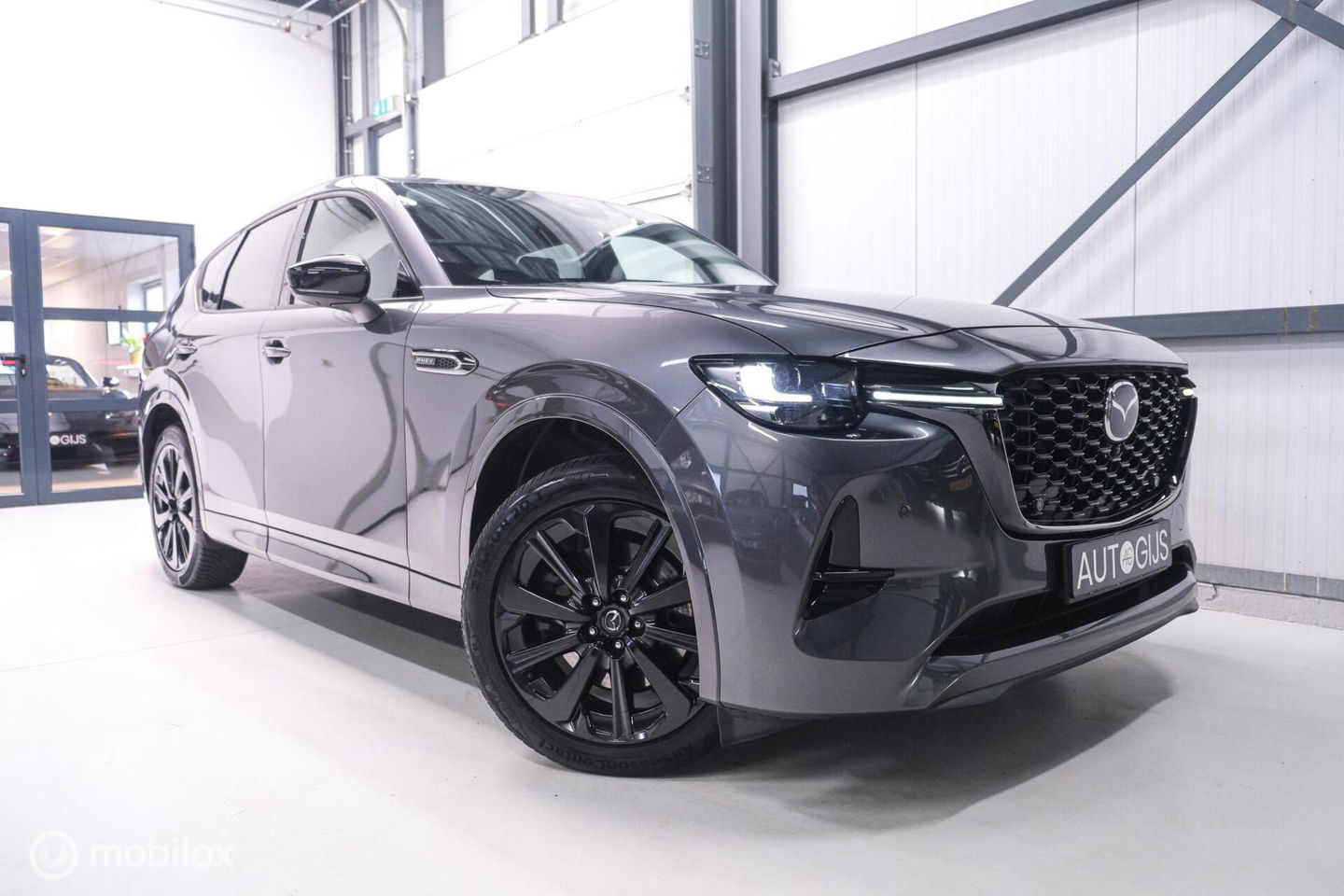 Mazda CX-60 2.5 e-SkyActiv PHEV Takumi AWD | Trekhaak | Bose | Leder | 360 cam | Adaptive | Memory | Stoelkoeling | Stoelverwarming | stuurw