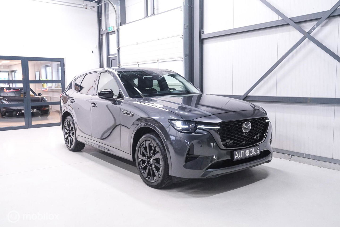 Mazda CX-60 2.5 e-SkyActiv PHEV Takumi AWD | Trekhaak | Bose | Leder | 360 cam | Adaptive | Memory | Stoelkoeling | Stoelverwarming | stuurw