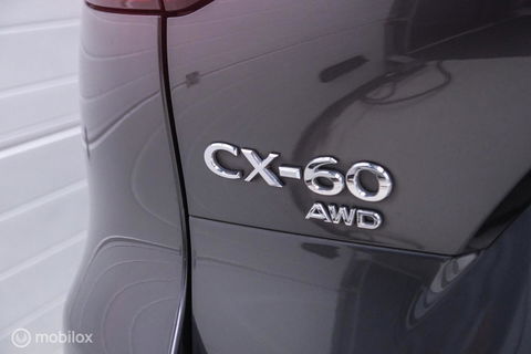Mazda CX-60 2.5 e-SkyActiv PHEV Takumi AWD | Trekhaak | Bose | Leder | 360 cam | Adaptive | Memory | Stoelkoeling | Stoelverwarming | stuurw