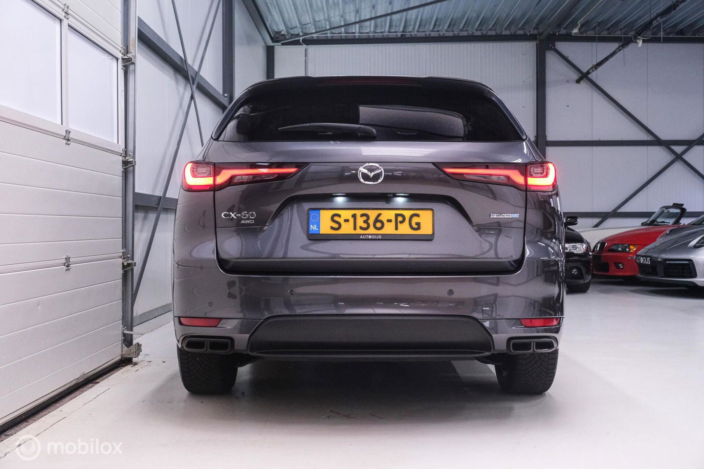 Mazda CX-60 2.5 e-SkyActiv PHEV Takumi AWD | Trekhaak | Bose | Leder | 360 cam | Adaptive | Memory | Stoelkoeling | Stoelverwarming | stuurw