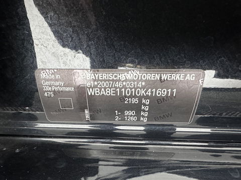 BMW 3-serie 330e High Executive Plug-In Aut. *FULL-LEATHER | FULL-LED | ADAPTIVE-CRUISE | MEMORY-PACK | KEYLESS | HIFI-SOUND | CAMERA | HEATED-SPORTSEATS | DAB+ | NAVI-FULLMAP | PRIVACY-GLASS | SHIFT-PADDLES | 18"ALU*