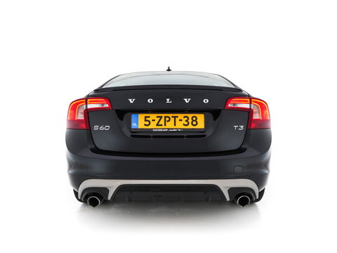 Volvo S60 1.6 T3 Summum R-Design Aut. *LEATHER-MICROFIBRE | NAVI-FULLMAP | SPORT-SEATS | ECC | PDC | CRUISE | 18''ALU*