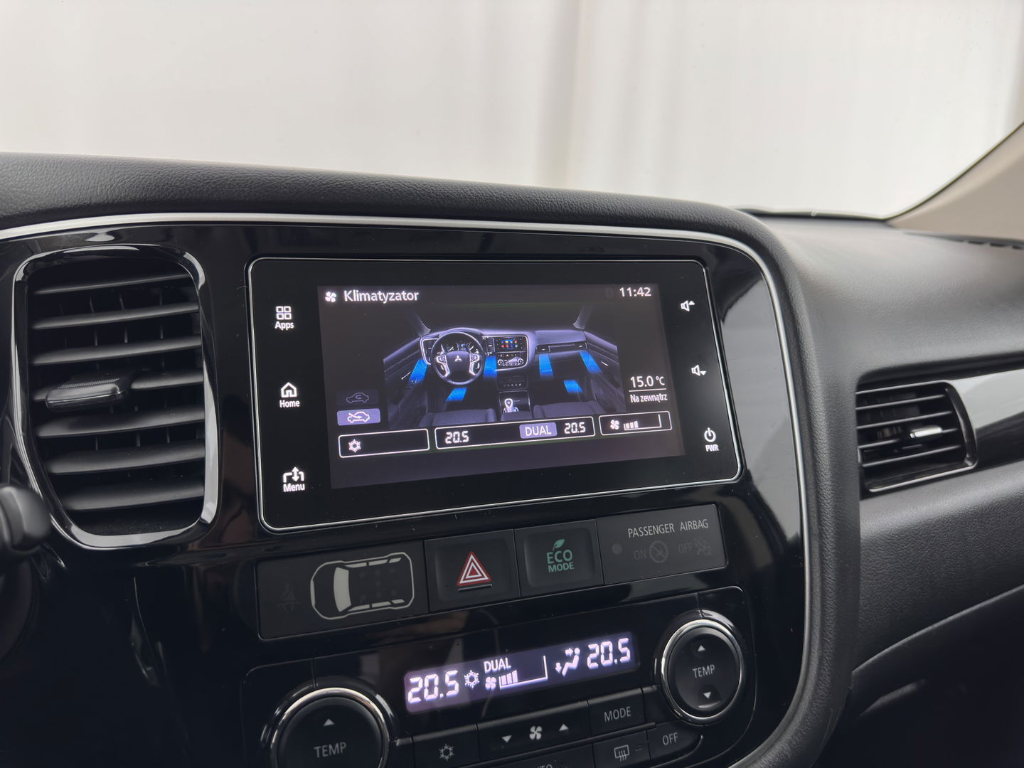 Mitsubishi Outlander 2.0 PHEV Pure (INCL.BTW) Aut. *LEATHER-MICROFIBRE | COMFORTSEATS | CARPLAY | CAMERA | DAB+ | KEYLESS | PRIVACY-GLASS | SHFT-PADDLES | TOWBAR | 16''ALU*