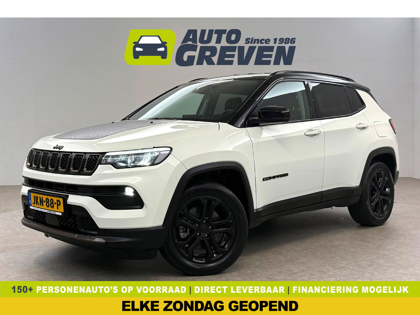 Jeep Compass 4xe 240PK Plug-in Hybrid Electric Upland | Virtual | Adap. Cruise | Stoel/ Stuur verwarmd | Keyless | Camera | Carplay