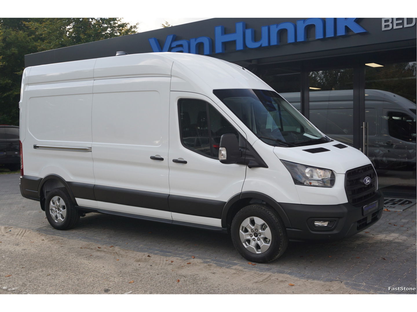 Ford Transit 350L 130PK L3H3 BPM VRIJ!! Navi, 360° Camera, Adap. Cruise, 270° Deur!! NR. A110