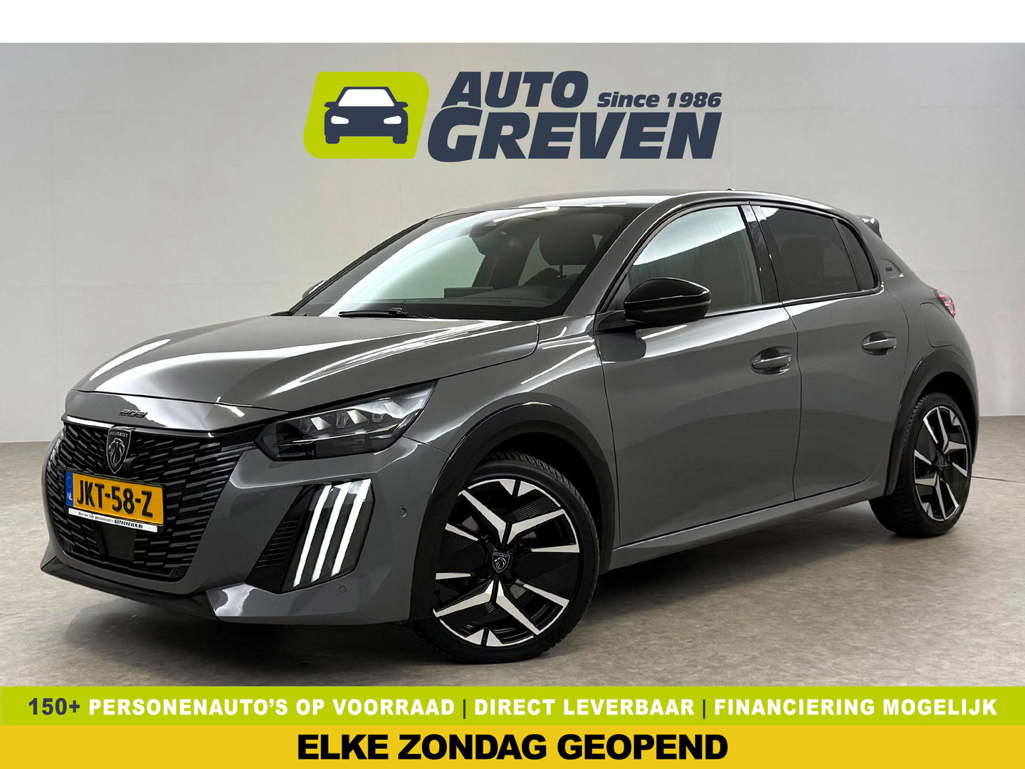 Peugeot 208 Hybrid 136PK e-DCS6 GT | 360° | Virtual | Sfeerverl. | Carplay | Adap. Cruise | Dodehoek