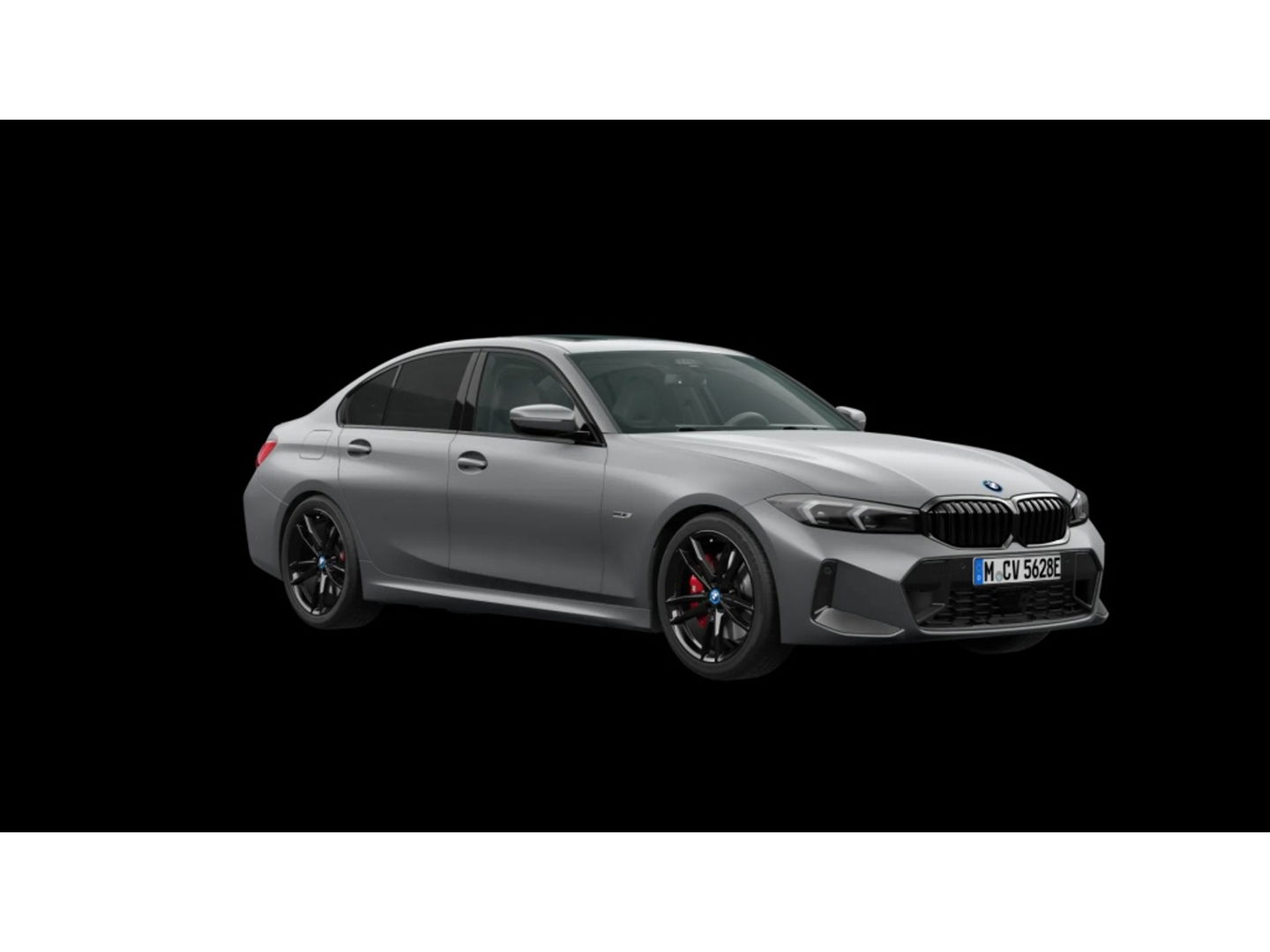 BMW 3-serie 330e 292PK M-Sport / Frozen Grey / Carbon / Harman Kardon / Head