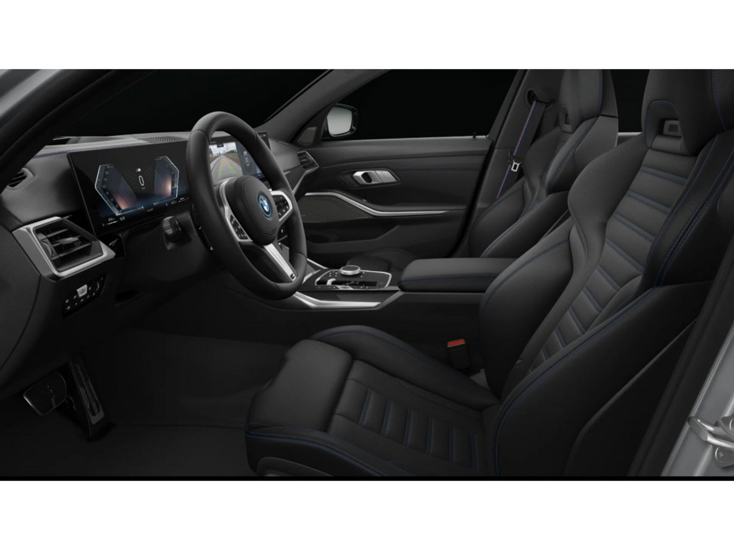 BMW 3-serie 330e 292PK M-Sport / Frozen Grey / Carbon / Harman Kardon / Head