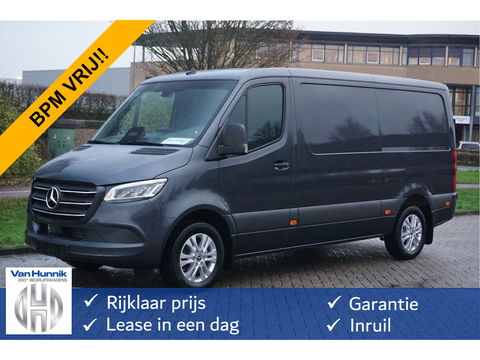 Mercedes-Benz Sprinter 319CDI L2H1 BPM VRIJ!! 10.25" Mbux Navi, ACC, LED, 3.5T Trekhaak, 17" LM, Betimmering NR. 829
