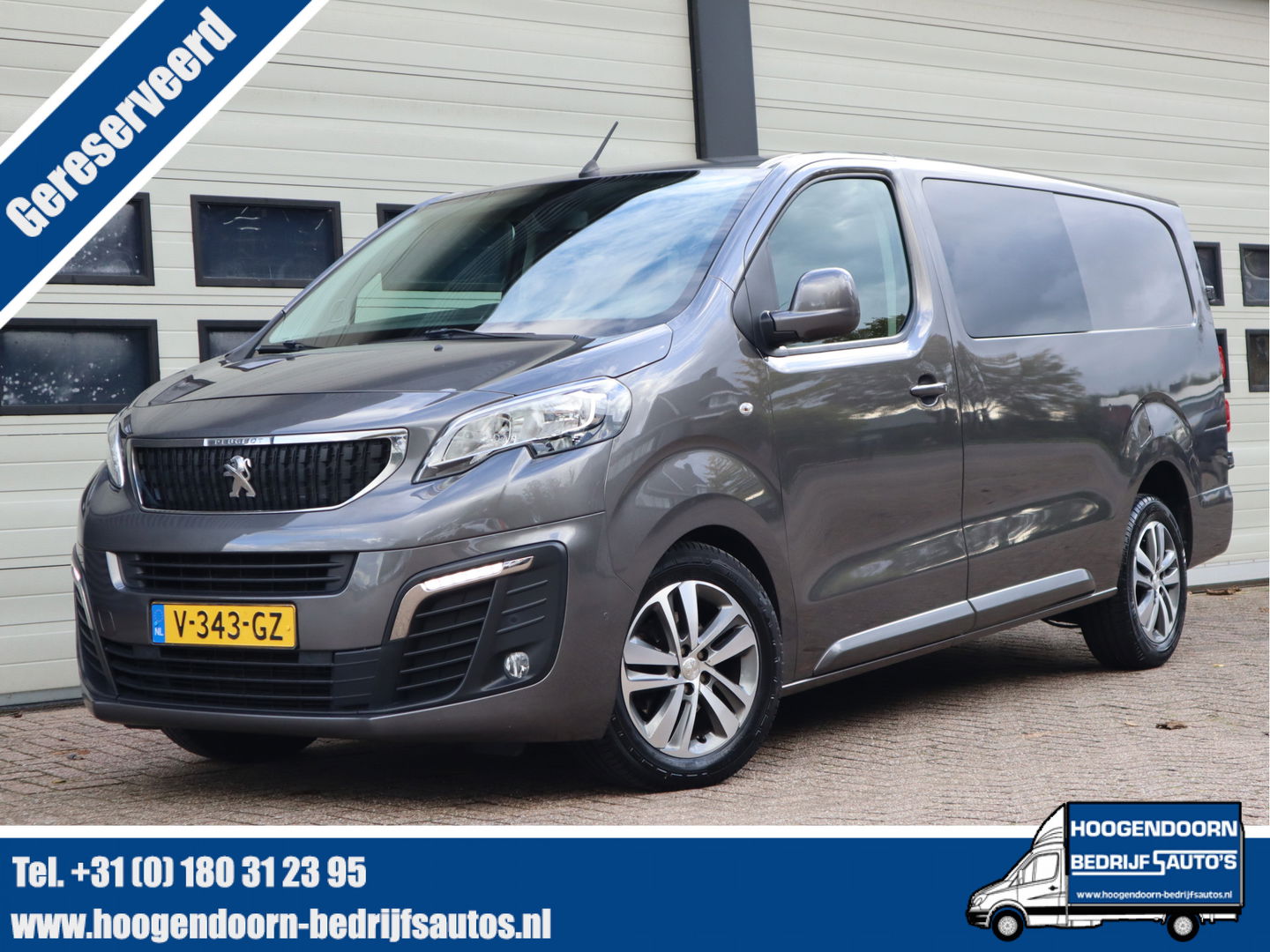 Peugeot Expert 2.0 BlueHDI 150pk Euro 6 DC 5 Pers. - L3 - Cruise - Camera