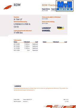 Lynk & Co 01 1.5 Plug-in Hybride|ZWARTE.HEMEL|360ºCAM|PANO|NAP