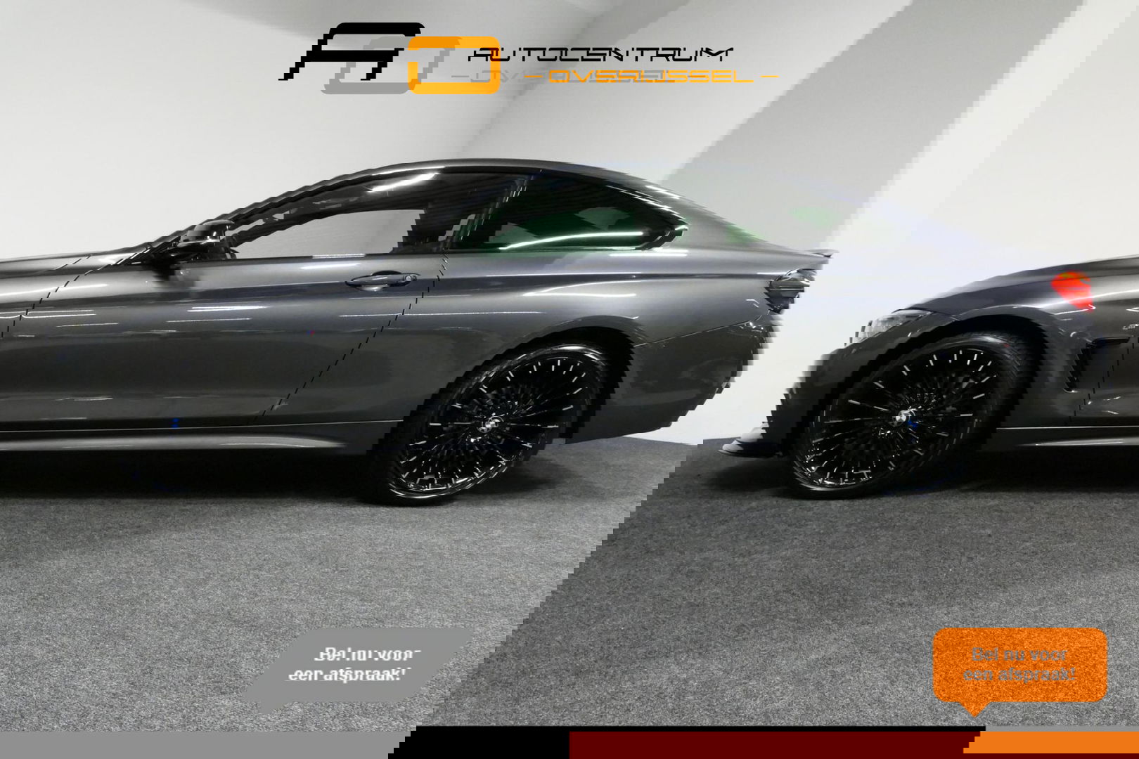 BMW 4 Serie Coupé 428i xDrive M Sport / Stoelverwarming / M Sport-chassis - adaptief onderstel / Navigatie / Climatronic / 19'' LMV / PDC / HiFi speakersysteem / Lederen bekleding / Bi-xenon koplampen / Grootlichtassistent / Sportbesturing variabel