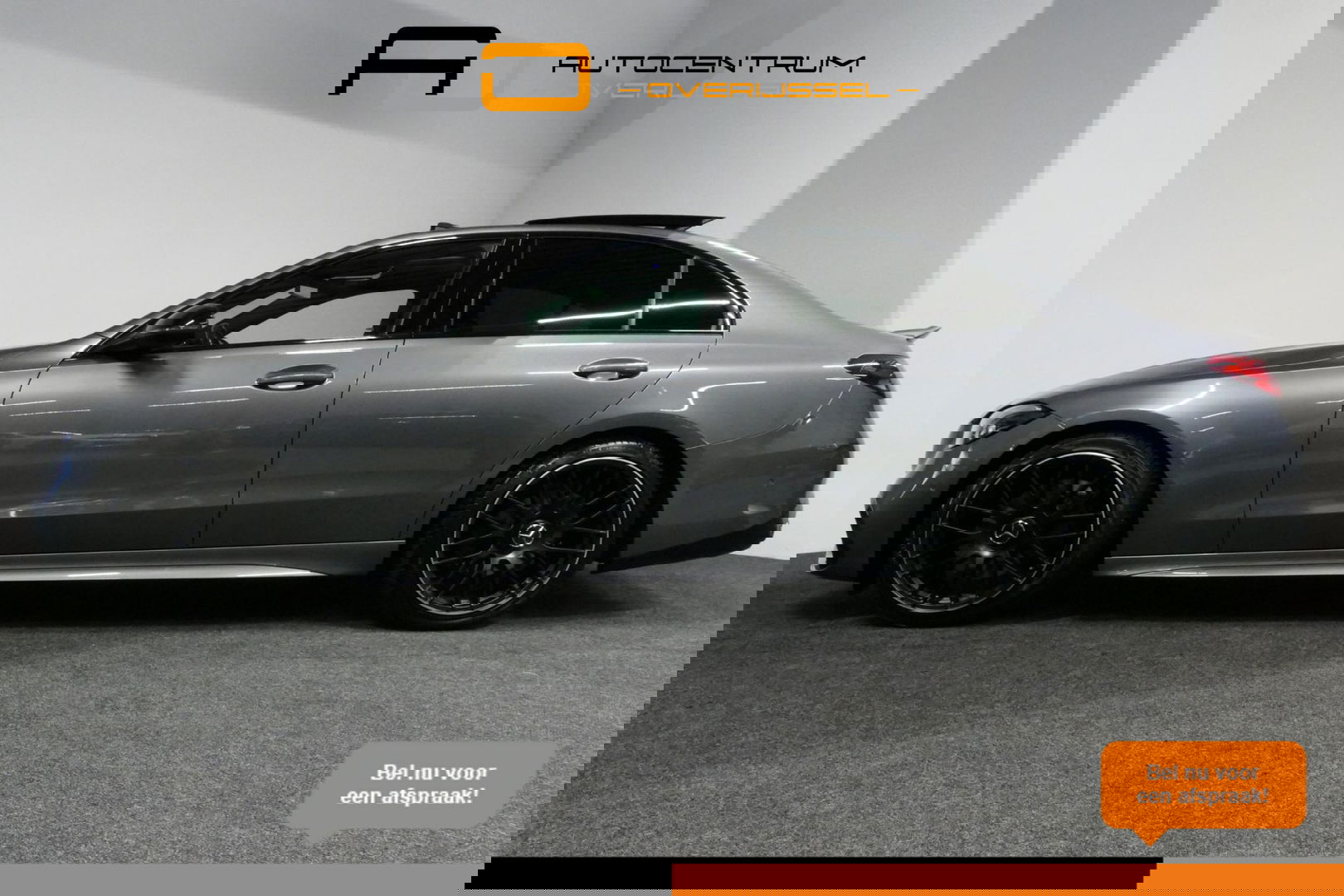 Mercedes-Benz C-Klasse 200 Launch Edition AMG Line / Orig. Nederlands / C63S AMG Diffuser / Panamericana Grill / Panoramadak / Carbon inleg / Apple Carplay - Android Auto / Ambienteverlichting / Stoelverwarming / 19'' LMV / Cruise Control / Achteruitrijcamera / Widescreen